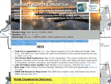 Tablet Screenshot of mahometaquiferconsortium.org